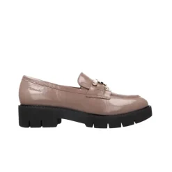 Mocassins*Tamaris Comfort Karim Taupe Patent